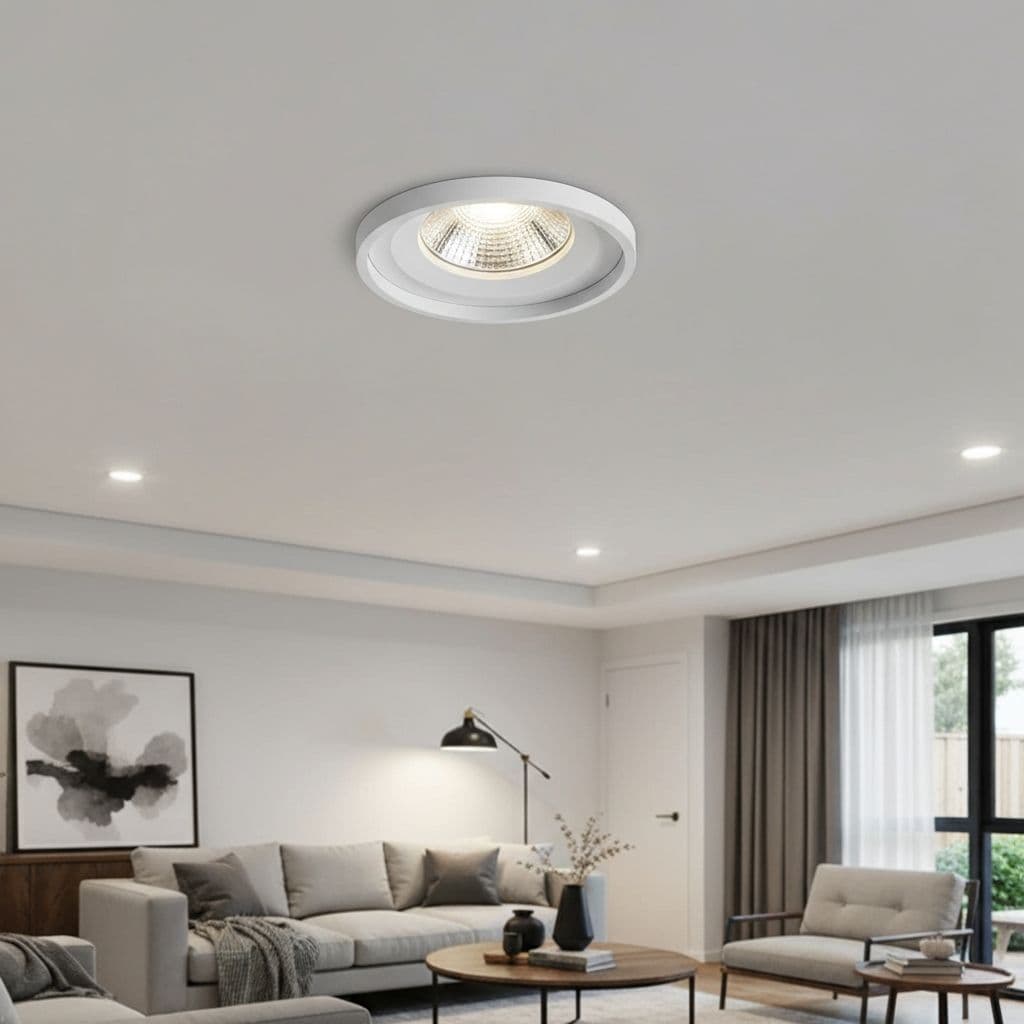 LED downlight installation